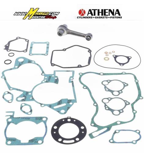 1a - Biella con Serie Guarnizioni Motore completa per revisione motore  HONDA CR R 125 cc 1999   Cod. PB322011