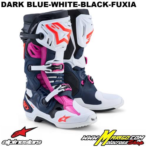 TECH 10 SUPERVENTED  -  Dark Blue-White-Black-Fuxia    -    2010520-7337