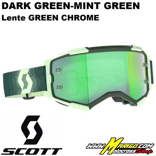 1 - SCOTT FURY Dark Green-Mint Green  -  Lente Green Chrome    -    272828