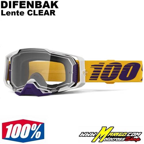 100% ARMEGA  -  DIFENBAK - Lente CLEAR    -    26014031 / 50004-10050