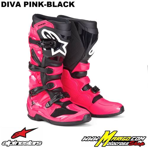 TECH 7  -  Diva Pink-Black    -    2012025-3811