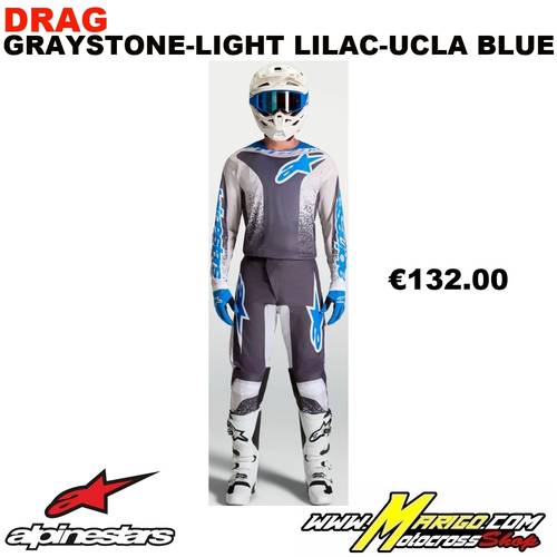 1 - FLUID  2027  -  DRAG Graystone-Light Lilac-Ucla Blue
