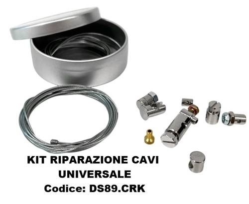 1 - KIT RIPARAZIONE CAVI UNIVERSALE  Codice: DS89.CRK