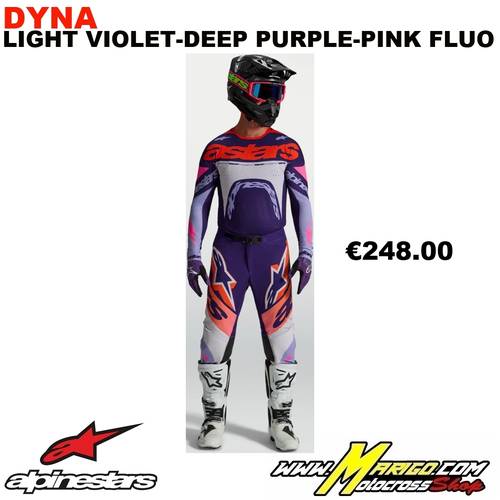 4 - SUPERTECH  2027  -  DYNA Light Violet-Deep Purple-Pink Fluo