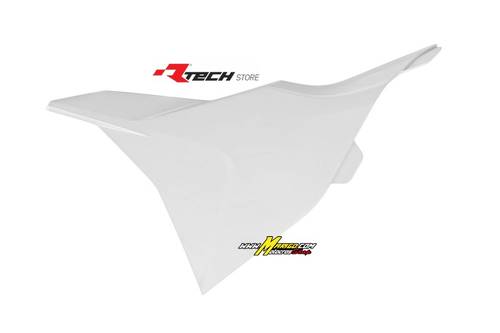 1e - COPERCHIO LATERALE CASSA FILTRO  KTM	SX85  2025 - 2025  bianco   cod. R-FIKTMBNSX885