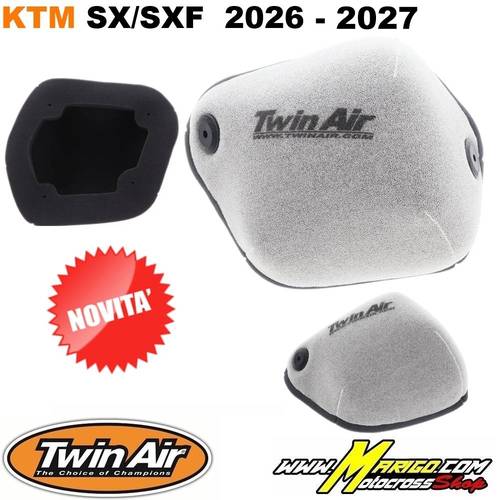 1000a - FILTRO ARIA TWINAIR  KTM SX/SXF  2026 - 2027   cod. 154119DR