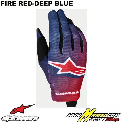 Radar  -  Fire Red-Deep Blue    -    3561824-3218