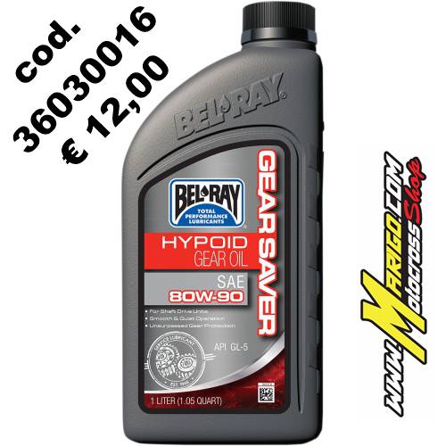 GEAR SAVER HYPOID GEAR OIL    1 LITER