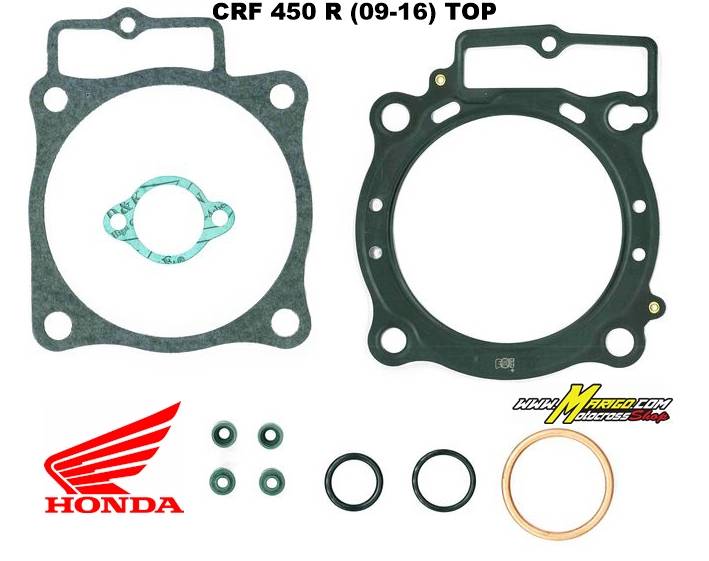 1017 - GUARNIZIONI HONDA CRF 450 R (09-16) TOP     Codice: GK0160TE