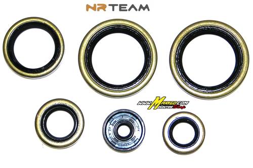 4 - Serie paraolio motore NRTeam KTM 125 EXC (98-16) 125 SX (98-15)  cod. GK8009OS