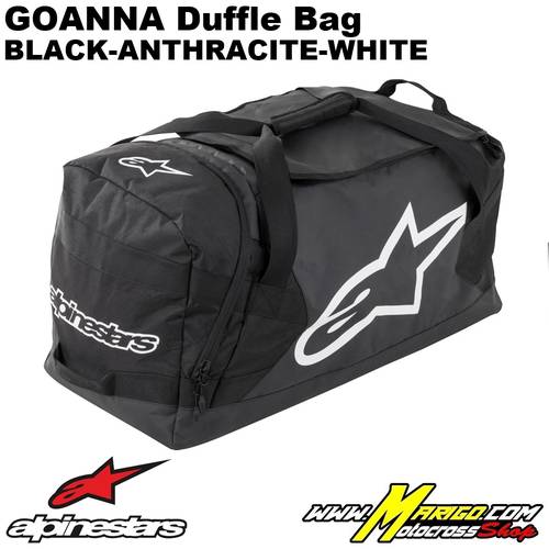 ALPINESTARS - GOANNA Duffle Bag  -  Black-Anthracite-White    -    6106018-140