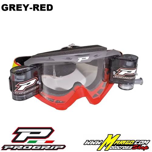 PROGRIP 3450 Roll-Off  -  Grey-Red    -    PZ3450ROGRRO