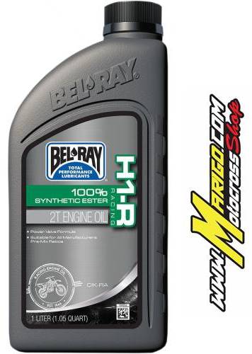 H1-R RACING SYNTHETIC ESTER 2T ENGINE OIL 1 LITER