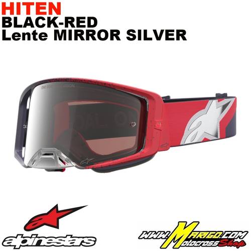 Supertech  -  Hiten Black-Red  -  Lente Mirror Silver    -    5100527-1434