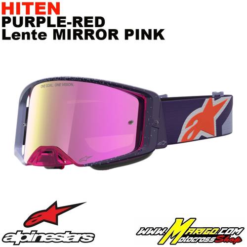 Supertech  -  Hiten Purple-Red  -  Lente Mirror Pink    -    5100527-3229