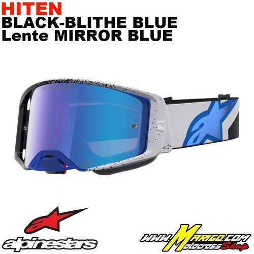 Supertech  -  Hiten Black-Blithe Blue  -  Lente Mirror Blue    -    5100527-7352