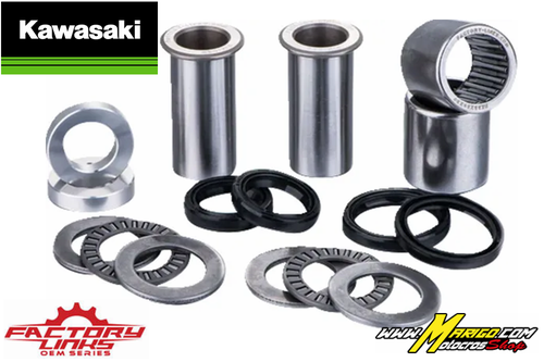REVISIONE FORCELLONE   KAWASAKI  FACTORY LINKS # NEW #