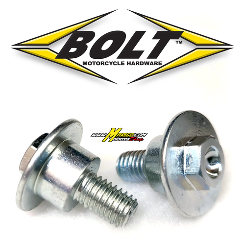 Bulloni parafango Honda M6. Sostituiscono 90126-MKE-A00 e 90126-MEN-A70.  2 PEZZI