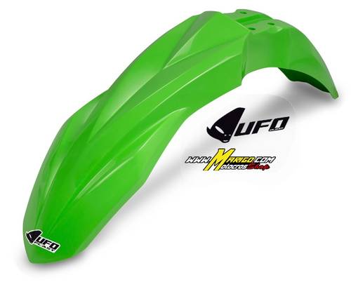 4b - Parafango anteriore KXF 250/450  2018 - 2026  VERDE  cod. KA04748 026