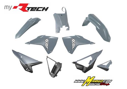 1b - PLASTIC KIT 5 PCS    CRF REVOLUTION 2025 - 2026 cod. R-KITCRF-GR0-626