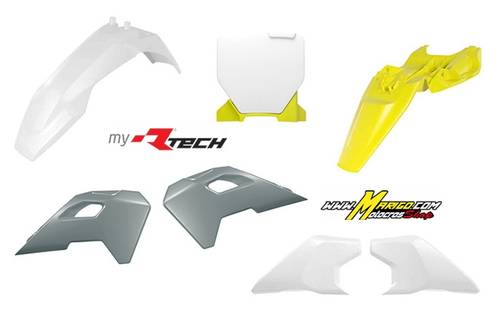 1a - KIT PLASTICHE HUSQVARNA TC 65 2024 - 2025     cod. R-KITHSQ-OEM-165  5 PZ