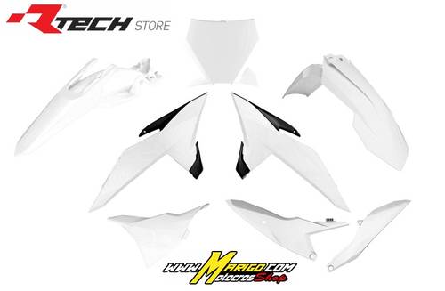1000 - KIT PLASTICHE KTM SX 85  2025 - 2026 BIANCO    cod. R-KITKTM-BN0-885