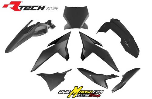 1000 - KIT PLASTICHE KTM SX 85  2025 - 2026 NERO    cod. R-KITKTM-NR0-885