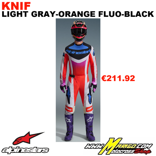 3 - Techstar  2026  -  KNIF Light Gray-Orange Fluo-Black