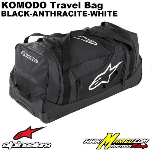 ALPINESTARS - KOMODO Travel Bag  -  Black-Anthracite-White    -    6106118-140