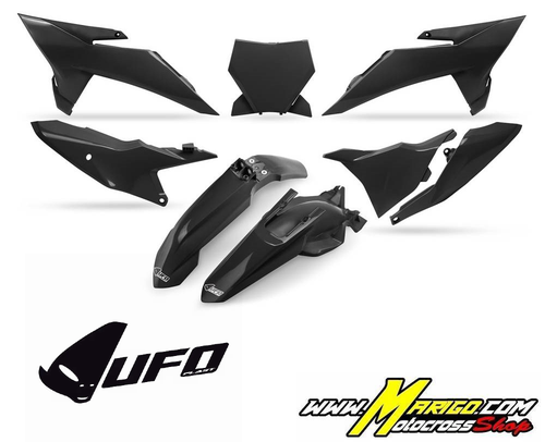 1000AA - Kit Plastiche KTM SX 85  2025>2026  -  NERO    -    KTKIT535-001