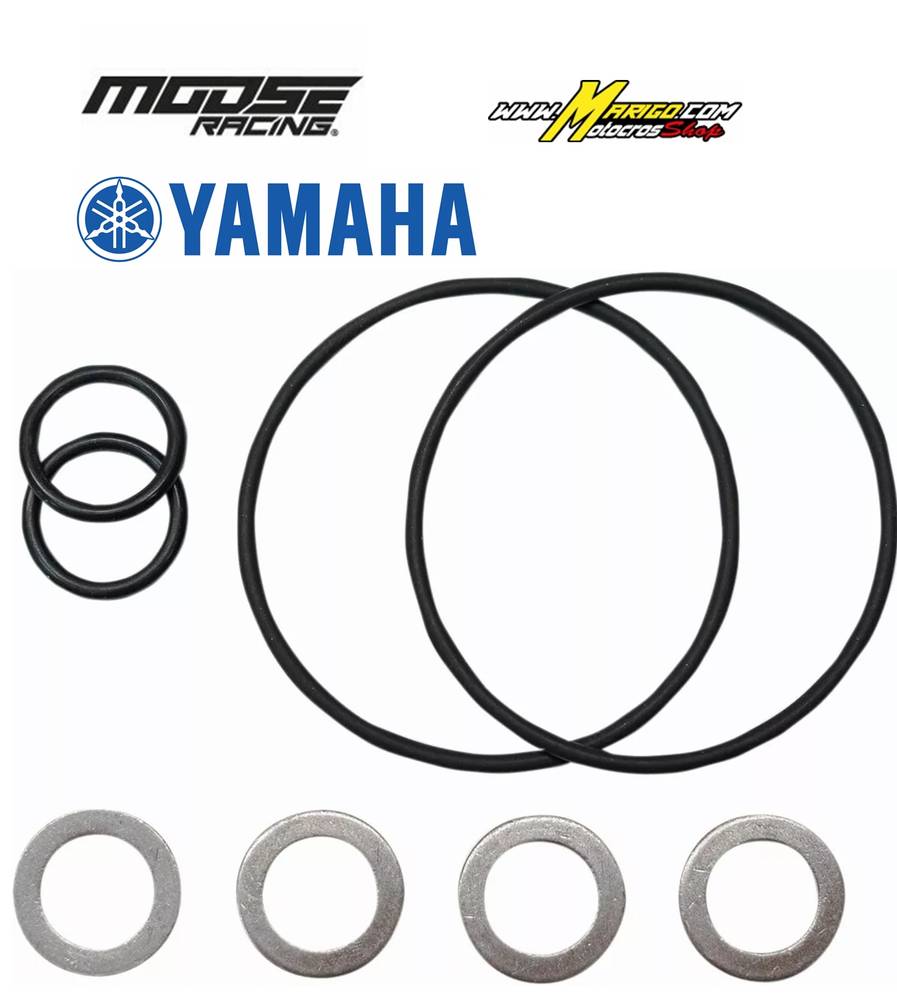 Kit materiale di montaggio filtro olio  MOOSE  YAMAHA   YZF 450  2010/2025  cod. 24011090 / 23-055M