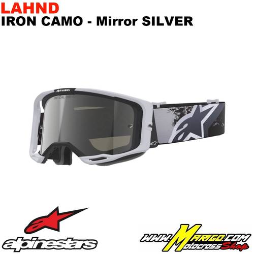 Vision 8  -  Lahnd Iron Camo  -  Lente Mirror Silver    -    5100526-9283