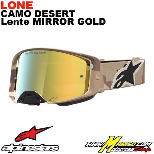 Supertech  -  Lone Desert Camo  -  Lente Mirror Gold    -    5100627-8068
