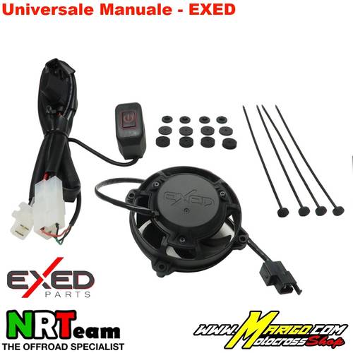 KIT VENTOLA RADIATORE  -  Universale Manuale EXED    -    EX-RFS-UN-SR