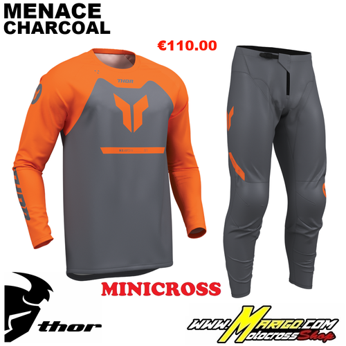 Thor MX  -  RIDEMODE 2026  -  MENACE Charcoal