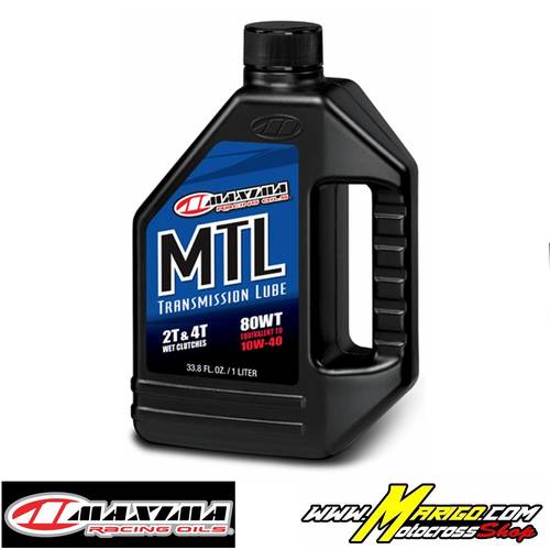 9 - Olio Trasmissione  -  MTL Transmission Lube 80WT / 10w-40    -    Cod. 41901