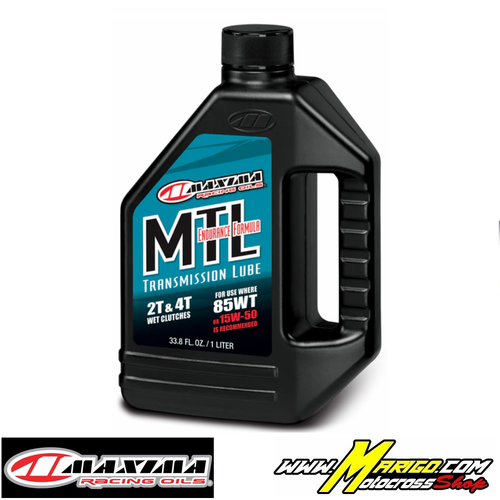 9 - Olio Trasmissione  -  MTL Transmission Lube  85WT / 15w-50    -    Cod. 40901