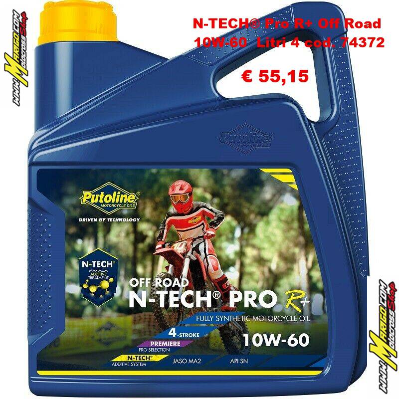 N-TECH® Pro R+ Off Road 10W-60  Litri 4  cod. 74372