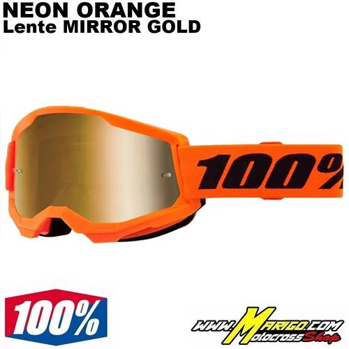 STRATA 2  -  Neon Orange  -  Lente Mirror Gold    -    26013492 / 50028-00015
