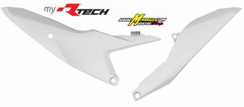 1g - TABELLE LATERALI  GASGAS MC85 2025 - 2026 BIANCO cod. R-FIKTMBN0885