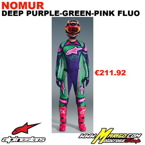 3 - Techstar  2026  -  NOMUR Deep Purple-Green-Pink Fluo