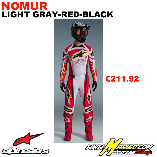 3 - Techstar  2026  -  NOMUR Light Gray-Red-Black