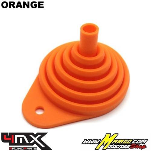 4MX  -  Imbuto per Olio in silicone  -  Orange    -    4MX-OFS-OR
