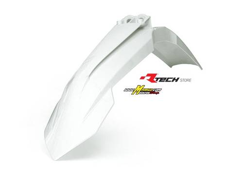 1b - PARAFANGO ANTERIORE  KTM	SX85  2018 - 2025  bianco   cod. R-PAKTMBN0885