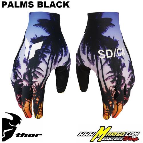 THOR SPORTMODE  2026  -  PALMS Black