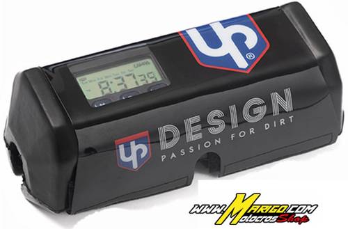 PARACOLPI MANUBRIO CON CRONOMETRO UP DESIGN NERO Codice SGR: 501118
