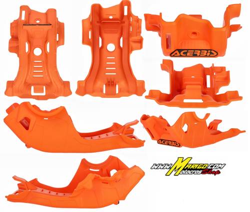 8 - PARAMOTORE  - KTM SX 85 2025 - 2026  ARANCIO 2	 cod. 0026822.011