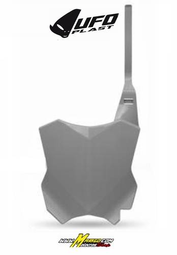 4c - Portanumero anteriore KXF 250  2017 - 2025 - KXF 450  2016 - 2025  GRIGIO  cod. KA04738 342