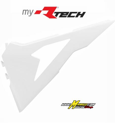 1003e - COPERCHIO LATERALE AIRBOX FACTORY	KX450 2024 - 2025  -  KX250 2025 - 2025   BIANCO	  cod. R-FIKXFBNSX25