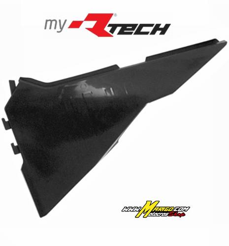 1003d - COPERCHIO LATERALE AIRBOX  KX450 2024 - 2025 - KX250 2025 - 2025 NERO   cod. R-FIKXFNRSX24